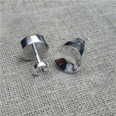 Запонки «Aluminum Accessoires АЛ-20/006» с гравировкой