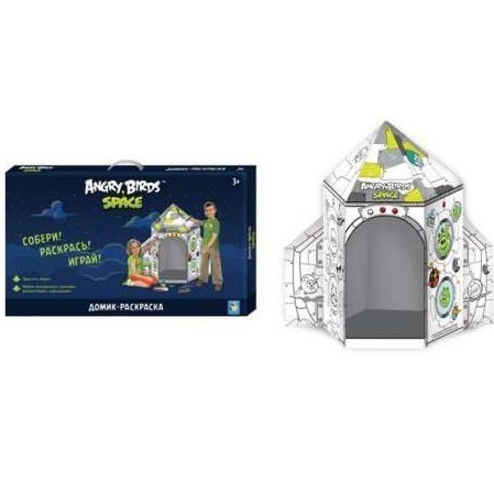Раскраска Ракета Angry Birds спейс от 1 TOY