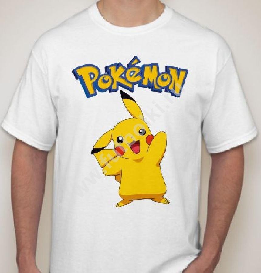 Мужская футболка Pokemon Пикачу