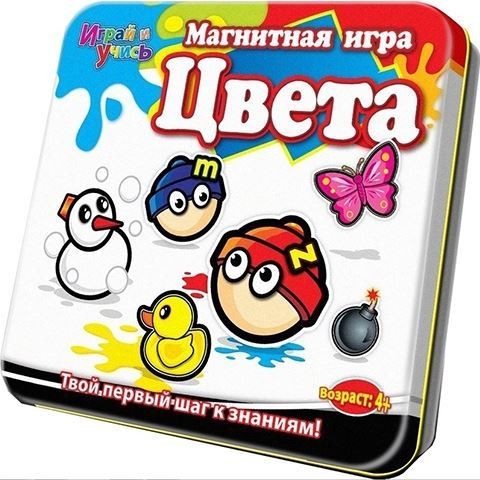 Магнитная обучающая игра Цвета