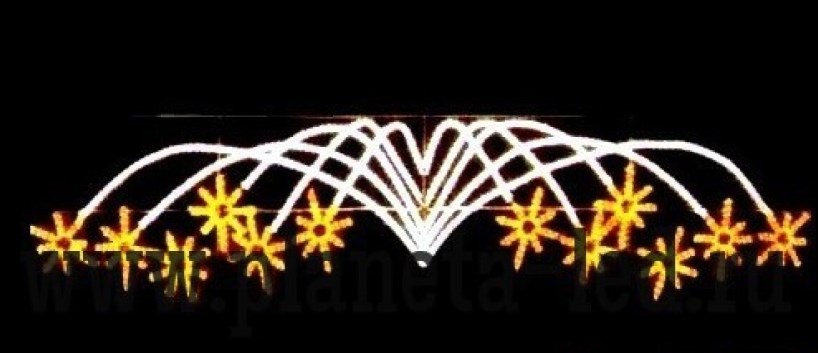LED-панно Фейерверк-звездопад