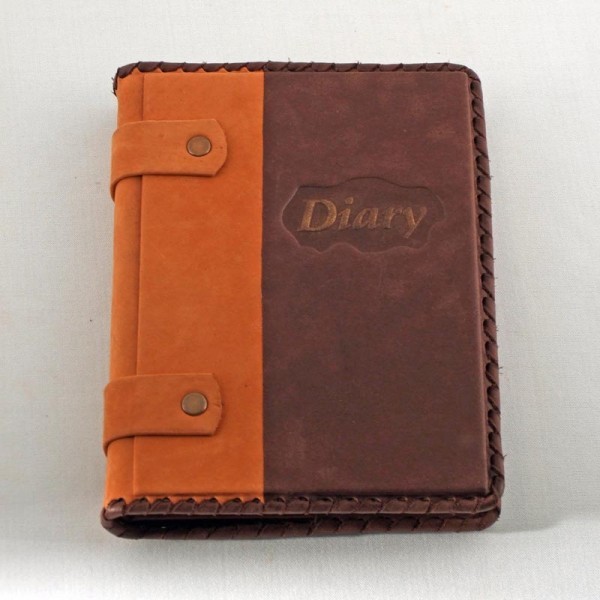 Ежедневник малый в кожаной обложке Diary