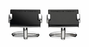 Запонки Porsche Design Sterling Silver, Onyx