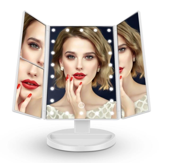 Зеркало косметическое с LED подсветкой