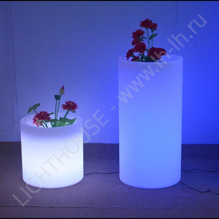 Светящееся LED кашпо Kaptif RGB Accum (под заказ)