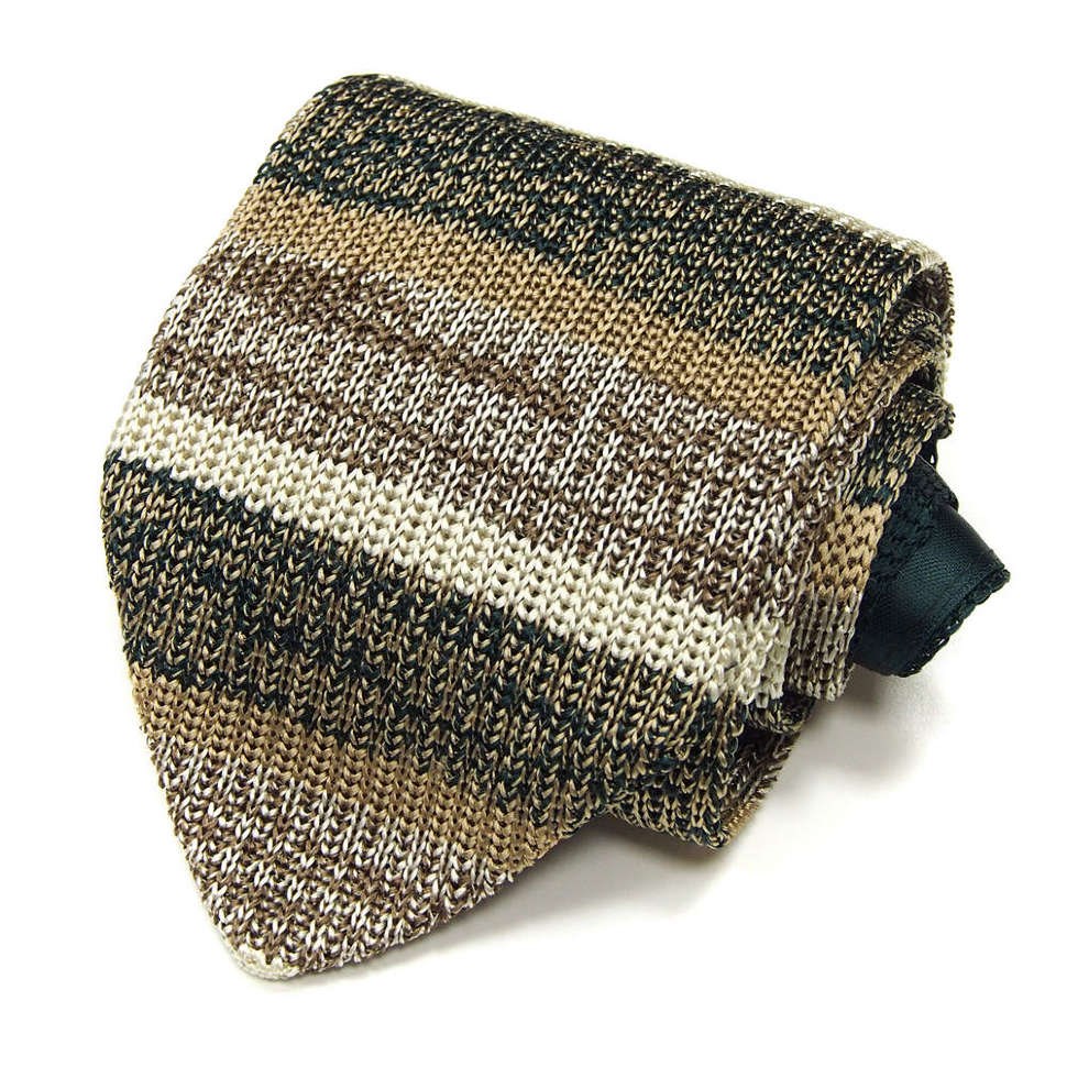 Оригинальный мужской зимний галстук Missoni