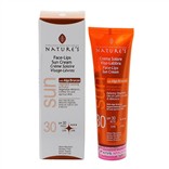 Солнцезащитный крем для лица и губ SPF 30 Nature's