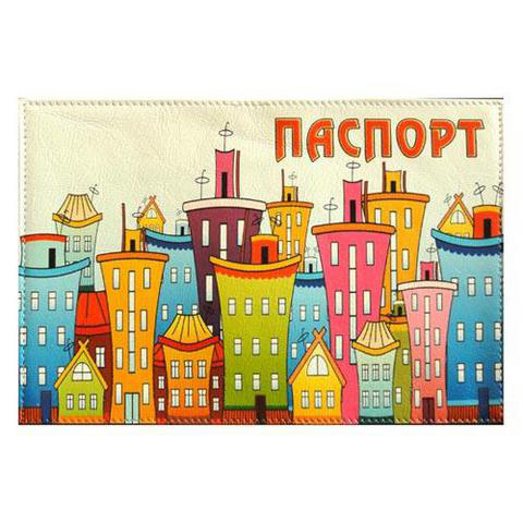 Обложка кожаная на паспорт/загранпаспорт