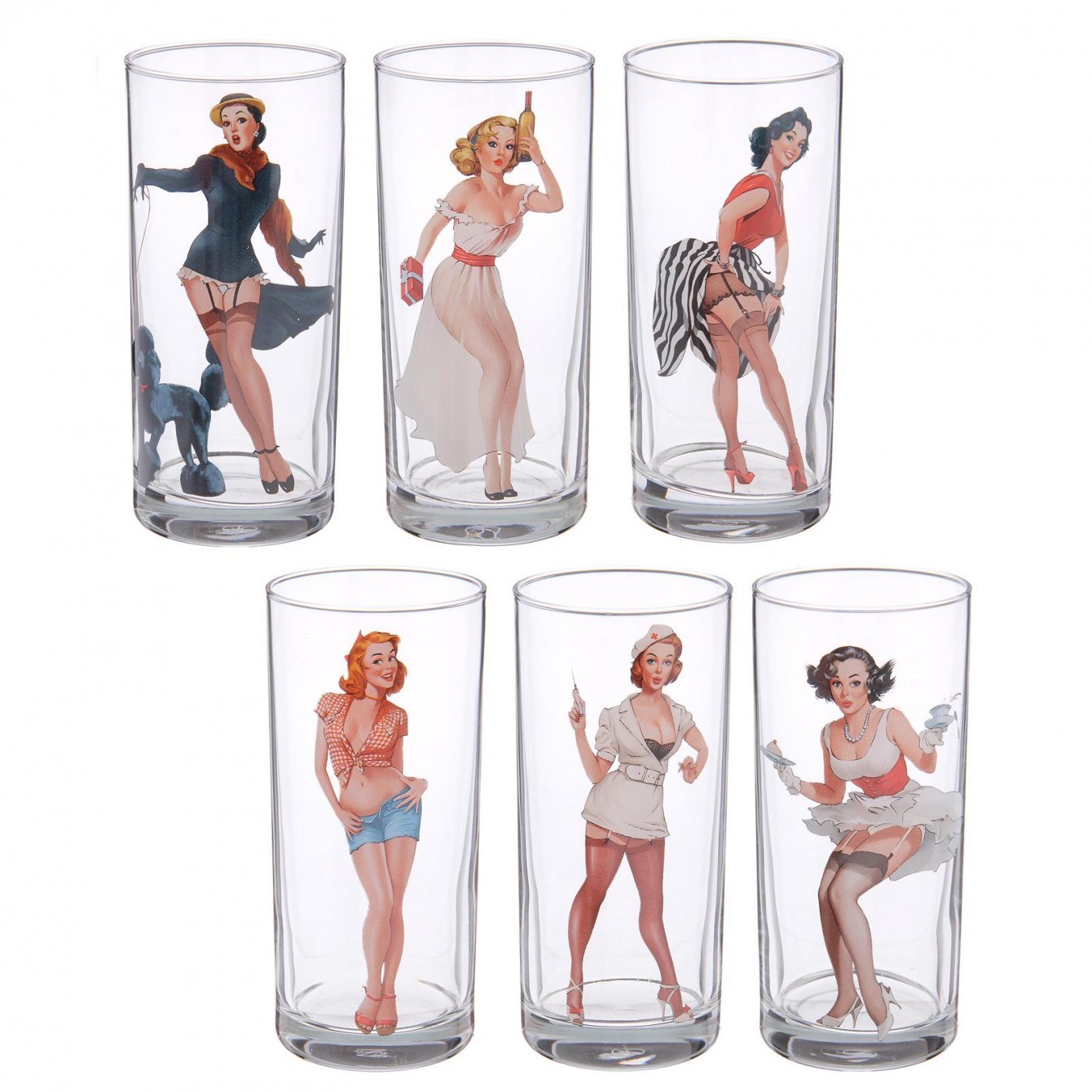 Стаканы для коктейлей Pin-up