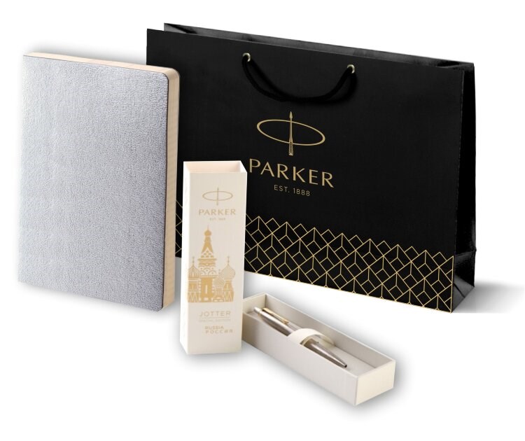 Подарочный набор: Шариковая ручка Parker Jotter Russia SE