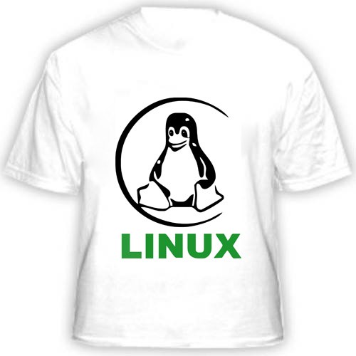 Прикольная футболка Linux