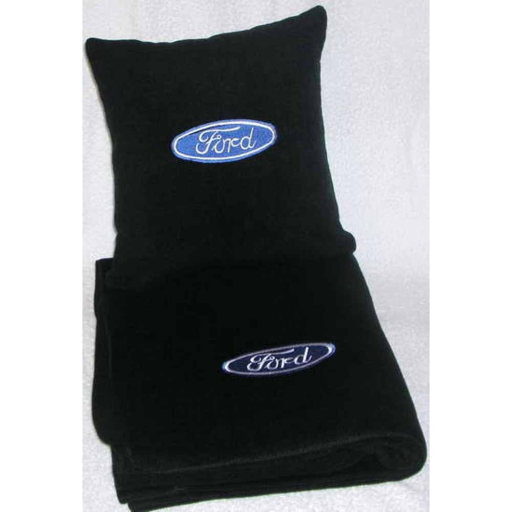 Черный плед Ford