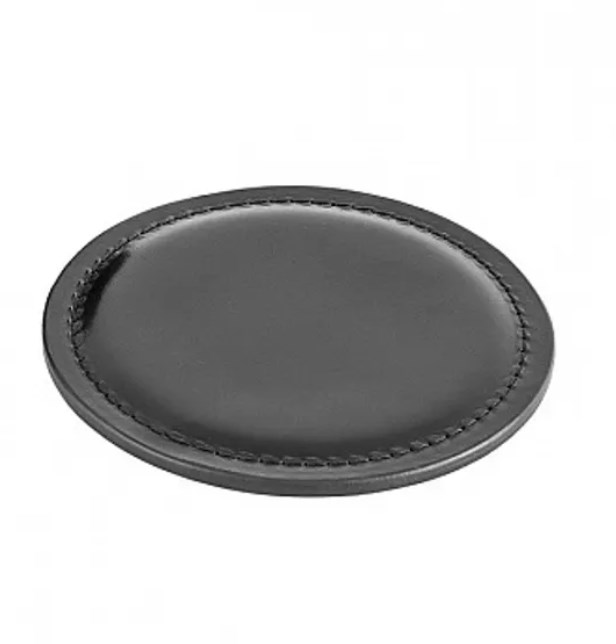 Костер Premium из кожи Full Grain Black/Cuoietto