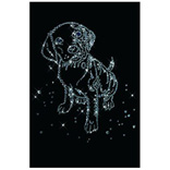 Картина Swarovski «Щенок» 
