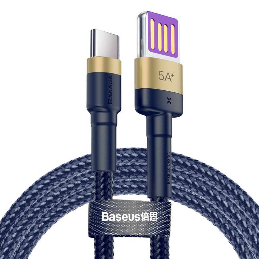 Кабель USB/Type-C 5A Baseus Cafule (CATKLF-PV3)