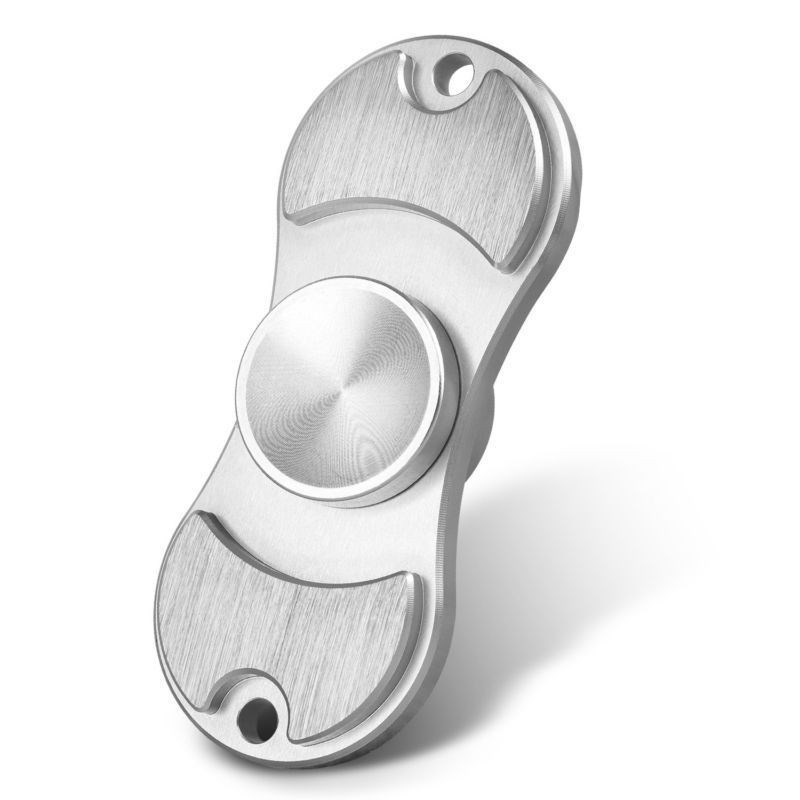Серебряный фиджет спиннер Torqbar Brass
