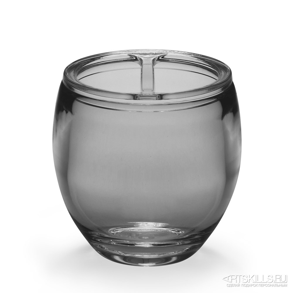 Дымчатый стакан для зубных щёток Droplet