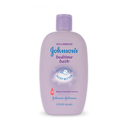 Крем-гель Johnsons baby для купания перед сном, 250мл