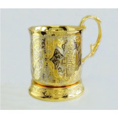 Пивная кружка Золотая