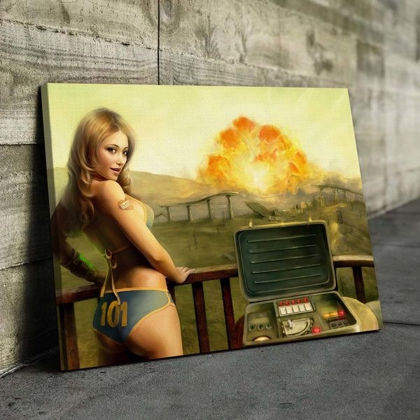Картина Fallout - Девушка