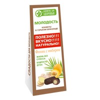 Конфеты глазированные Финик с имбирем