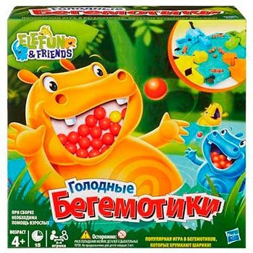 Игра настольная Голодные бегемотики