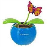 Бабочка Flip Flap на солнечных батарейках