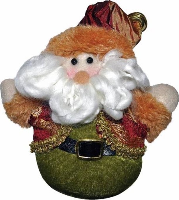 Мягкая новогодняя игрушка Дед Мороз