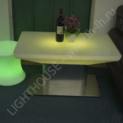 Светящийся LED стол Vagney S RGB Accum