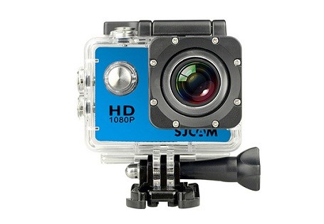 Экшн-камера SJCAM SJ4000 синего цвета