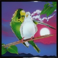 Картина Swarovski Утренняя песня