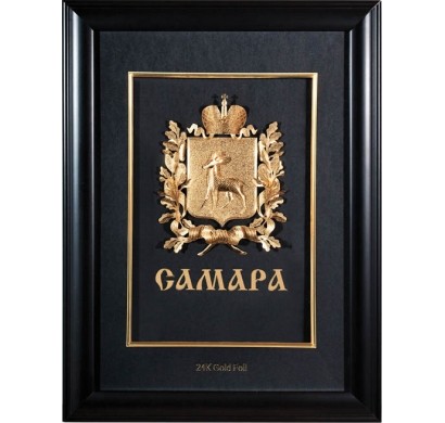 Герб Самары объемный