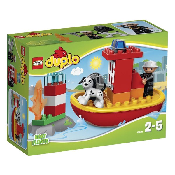 Конструктор Lego Duplo Пожарный катер