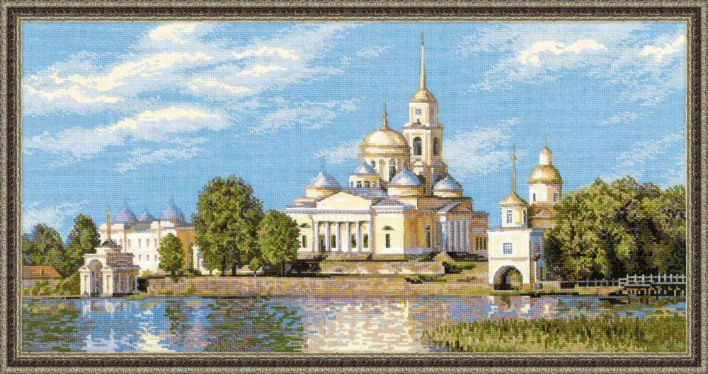 Набор для вышивания крестом Riolis Нилова Пустынь