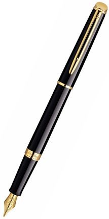 Перьевая ручка Waterman Hemisphere, цвет: Mars Black/GT
