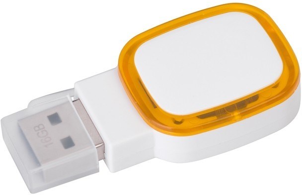 Флеш-карта с подсветкой логотипа, объем памяти 16 GB