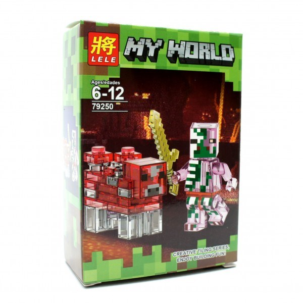 Конструктор Lele Minecraft Свинозомби и грибная корова
