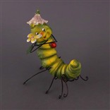 Фигурка "Гусеница" зеленая
