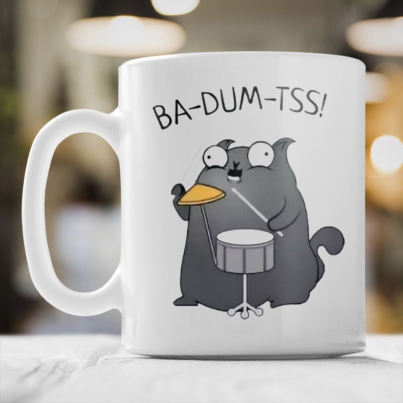 Именная кружка Badumtss