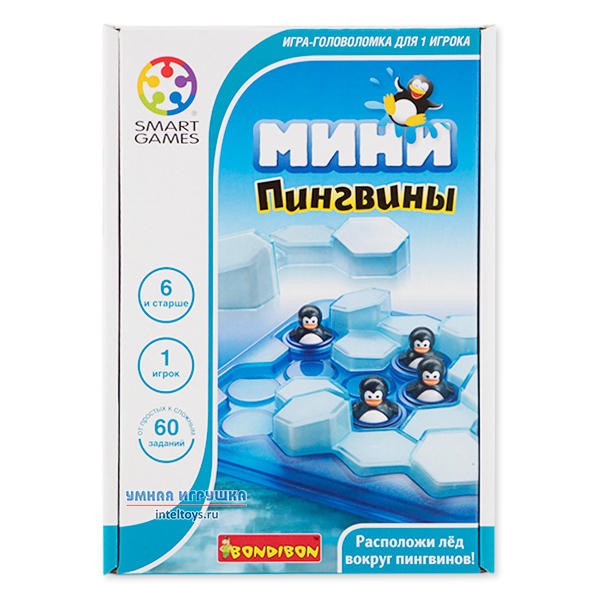 Логическая игра «Мини Пингвины», Bondibon