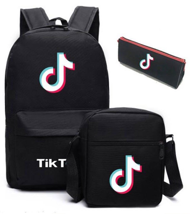 Школьный набор: сумка, рюкзак и пенал Tik Tok