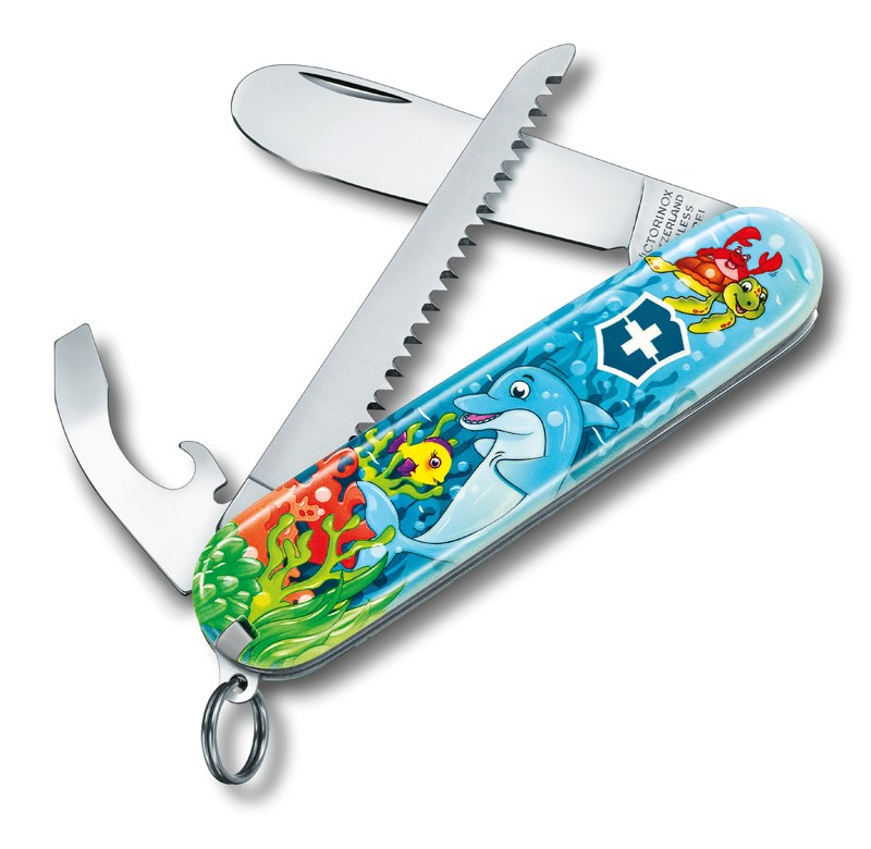 Набор для детей Victorinox Дельфин, 84 мм, 9 функций