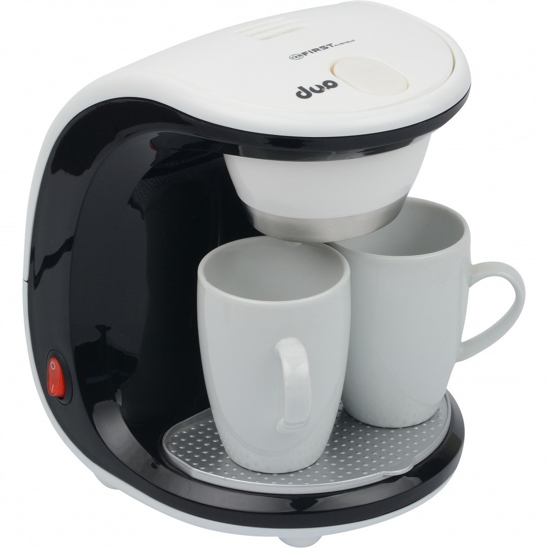 Кофеварка FIRST 5453-2 FA-5453-2 White/black