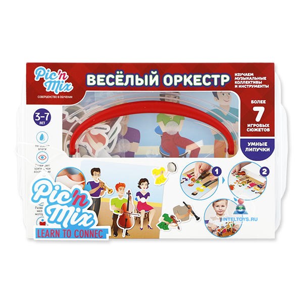 Настольная игра «Веселый оркестр – Умные липучки»