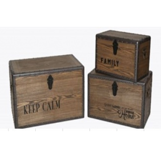 Набор из трех сундуков Keep Calm