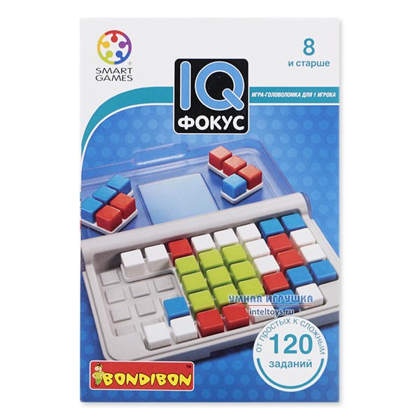 Логическая игра-головоломка «IQ фокус», Bondibon (Бондибон)