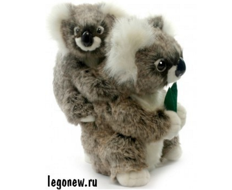 Мягкая игрушка Коала с детенышем (Hansa)