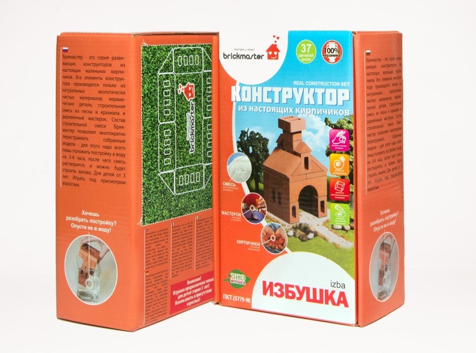 Конструктор Brickmaster Избушка (37 деталей)