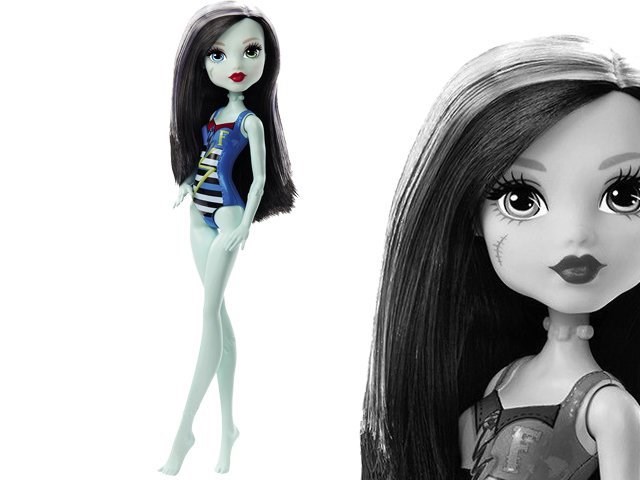 Кукла Monster High Фрэнки Штейн. Монстры в купальниках