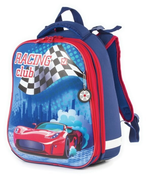 Ранец BRAUBERG Premium Гоночный клуб (227819)